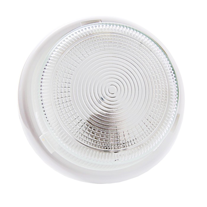 Светильник "ЭЛЕТЕХ" Раунд 200 НБО 23-60-001, 60 Вт, IP44, корпус белый