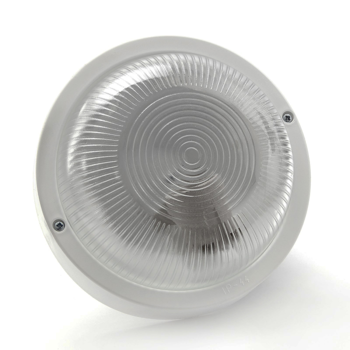 Светильник "ЭЛЕТЕХ" Фарпласт НБО 23-60-003, 60 Вт, IP44, круг, корпус, белый