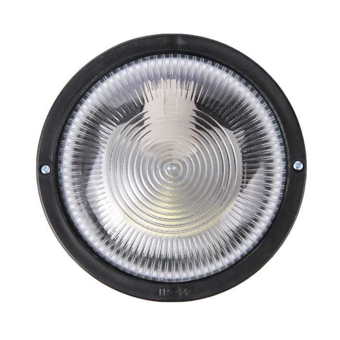 Светильник "ЭЛЕТЕХ" Фарпласт НБО 23-60-003, 60 Вт, IP44, круг, корпус, черный