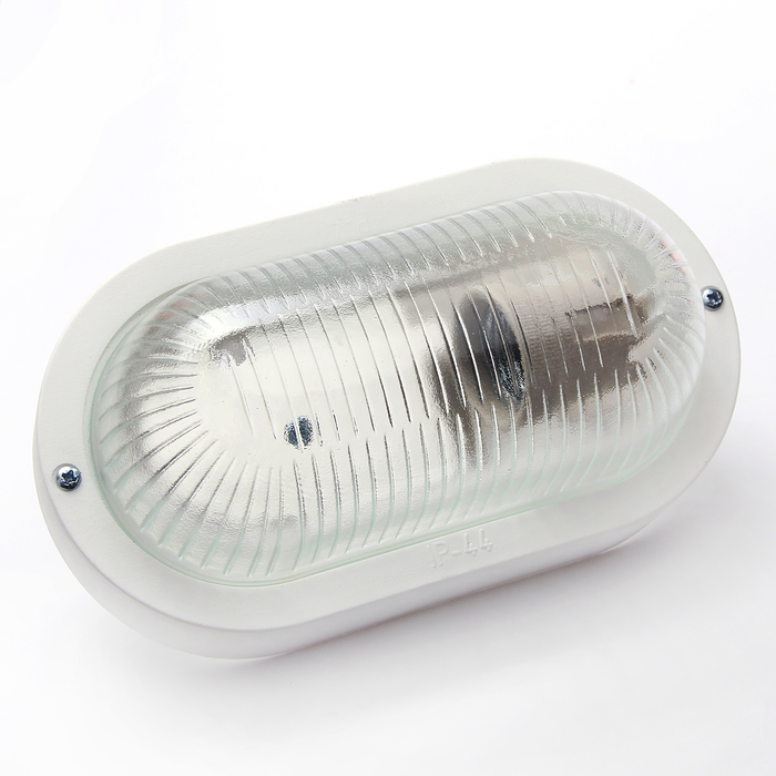 Светильник "ЭЛЕТЕХ" Фарпласт НБО 23-60-005, 60 Вт, IP44, овал, корпус, белый