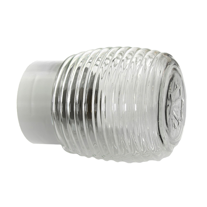 Светильник "ЭЛЕТЕХ" Бочонок 120 НББ 64-60-080, 60 Вт, корпус прямой, белый