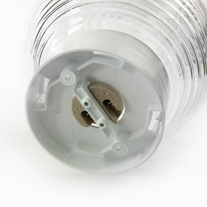 Светильник "ЭЛЕТЕХ" Кольца 150 НББ 64-60-080, 60 Вт, корпус прямой, белый