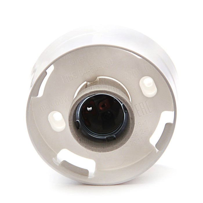 Светильник без стекла "ЭЛЕТЕХ" НББ 64-60-080, 60 Вт, корпус наклонный, белый