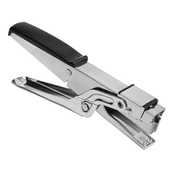 Степлер №10 до 20 листов Kangaro HP-10, для сшивания на весу, стальной, микс