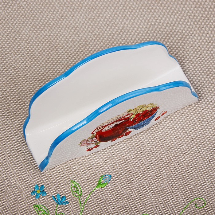 Салфетница "Вишневое варенье" 14,5x4,5x8 см