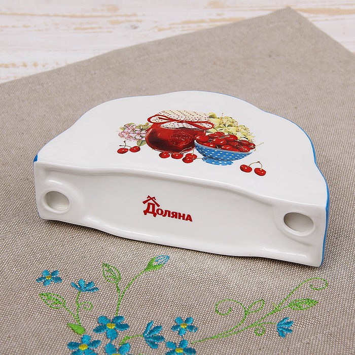 Салфетница "Вишневое варенье" 14,5x4,5x8 см