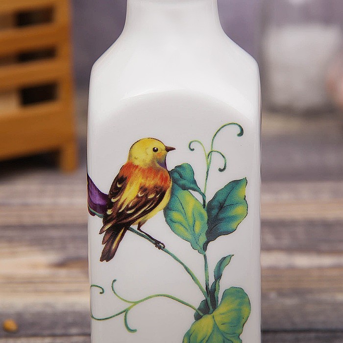 Бутыль для соуса и масла 200 мл "Зеленый сад"