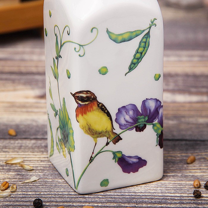 Бутыль для соуса и масла 200 мл "Зеленый сад"