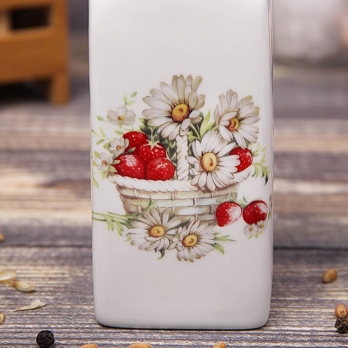 Бутыль для соуса и масла 200 мл "Ромашки"