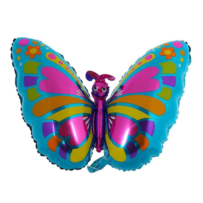 Шар фольгированный 13 «Бабочка», сердца, горошек шар фольгированный 13 бабочка бохо мини фигура