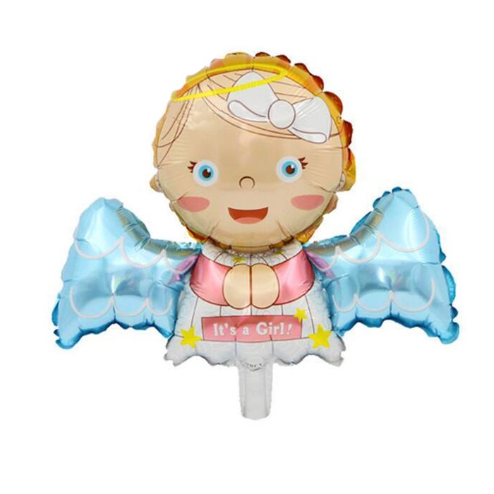 Шар фольгированный 13" "Ангелок", девочка