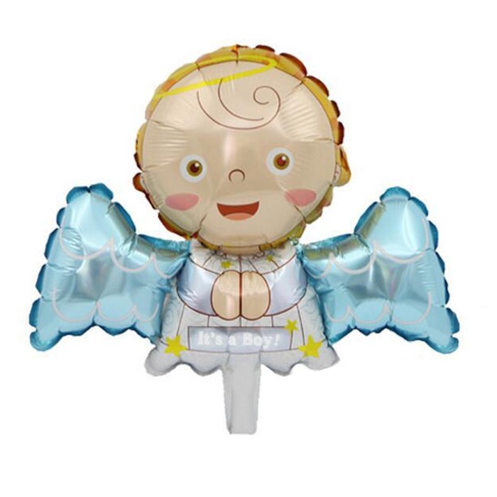 Шар фольгированный 13" "Ангелок", мальчик