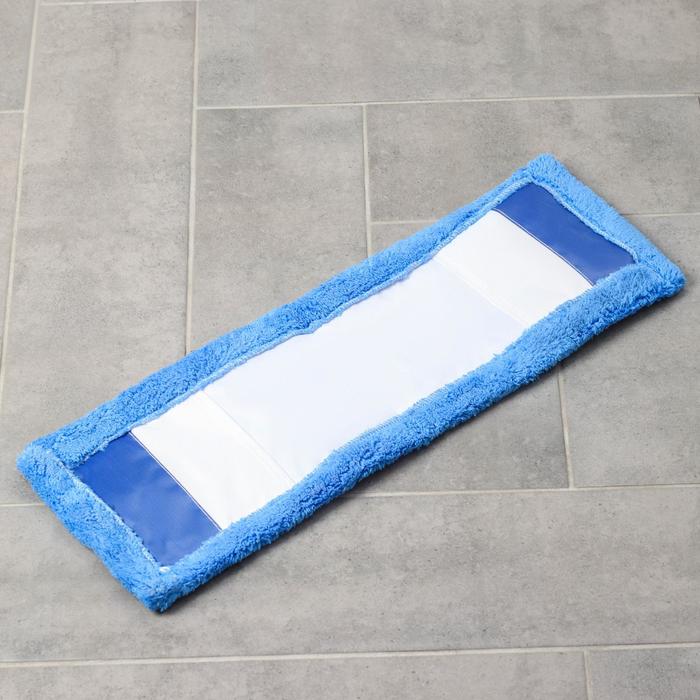 Насадка для плоской швабры, микрофибра 55х18,5 см