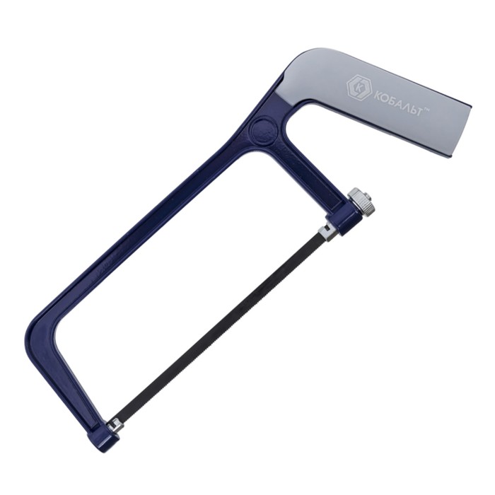 Ножовка "КОБАЛЬТ"246-548 мини, 150мм ,литой алюм. корпус., полотно по алюм./пластику