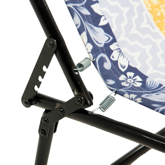 Детская раскладушка "Совенок" жесткая, 166*65*26 см, МИКС