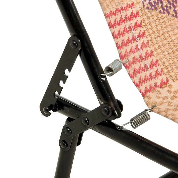 Детская раскладушка "Совенок" жесткая, 166*65*26 см, МИКС