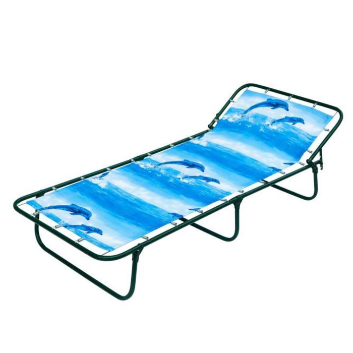 Детская раскладушка "Совенок" жесткая, 166*65*26 см, МИКС