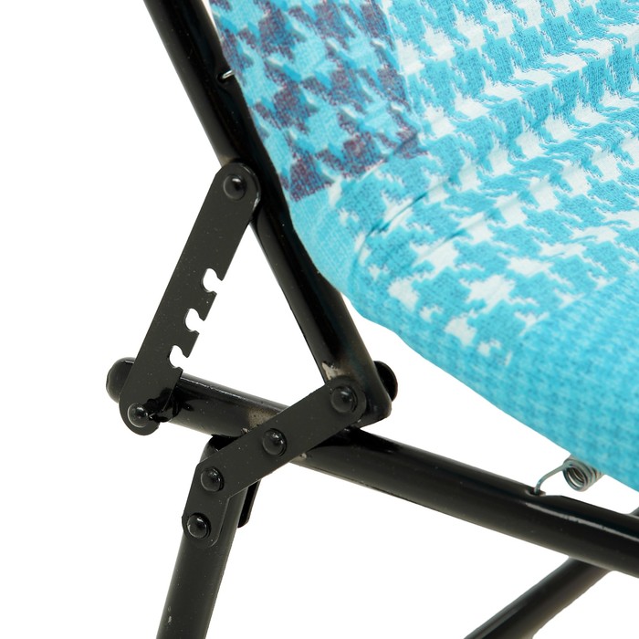 Раскладушка "Леванте" мягкая/лист пор, 196*65*27 см, б40 МИКС