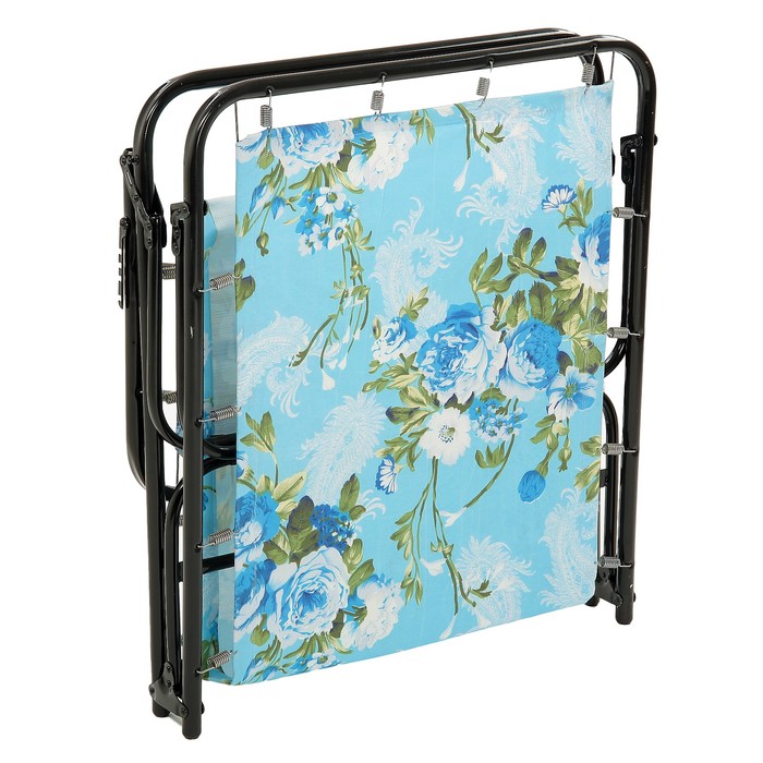 Раскладушка "Севилья" жесткая, 197*74*34 см, NEW МИКС