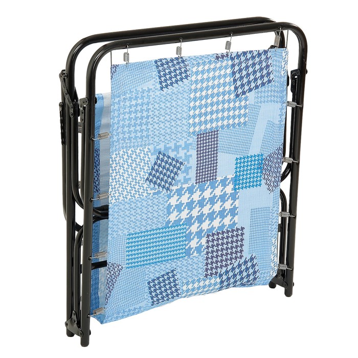 Раскладушка "Севилья" жесткая, 197*74*34 см, NEW МИКС