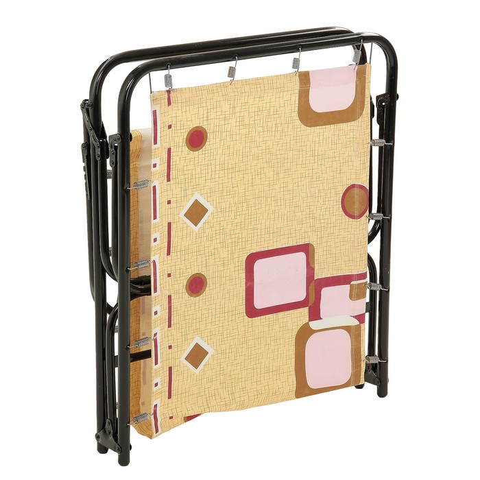 Раскладушка "Севилья" жесткая, 197*74*34 см, NEW МИКС