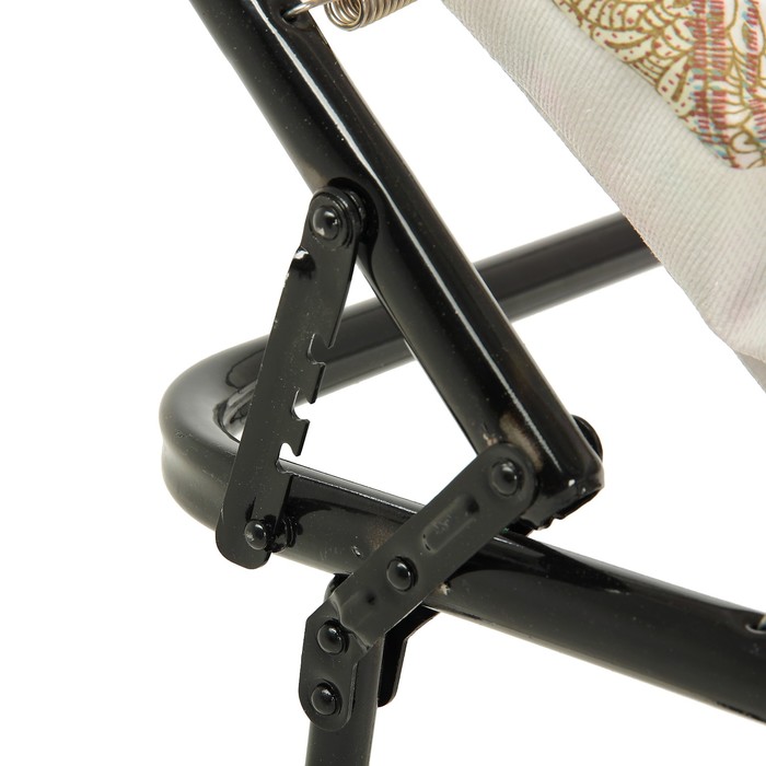 Раскладушка "Севилья" мягкая, 197*74*34 см, 60 мм МИКС