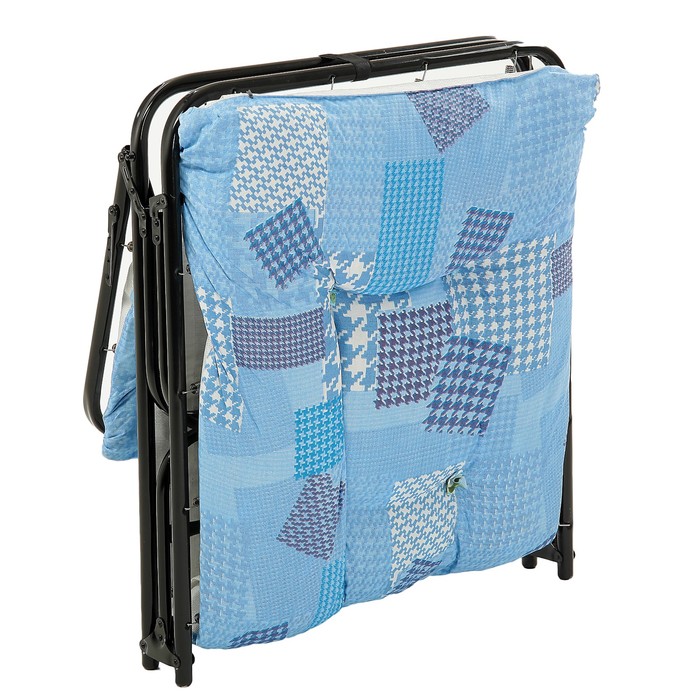 Раскладушка "Севилья" мягкая, 197*74*34 см, 60 мм МИКС