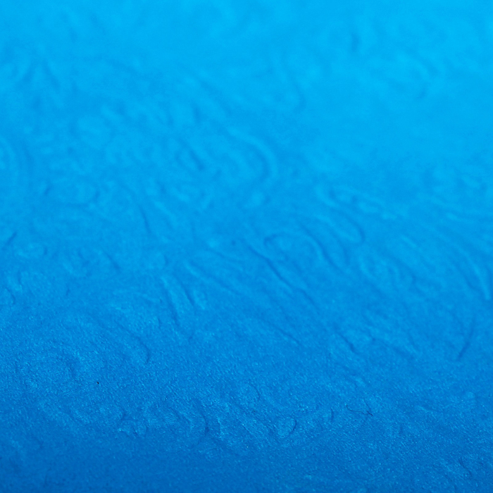 Салфетки бумажные (набор 20 шт) 33*33 см однотонные, выбит рисунок, цвет синий