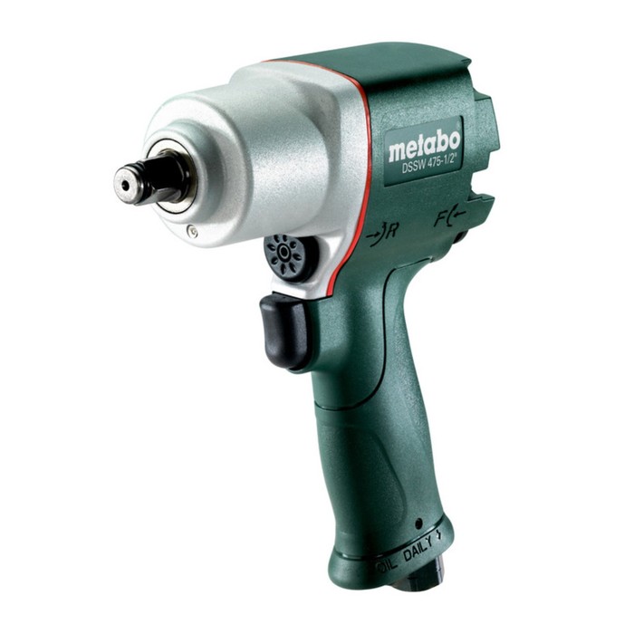 Гайковерт Metabo DSSW 475, пневматический, ударный, 1/2", 475 Нм, 420л/мин