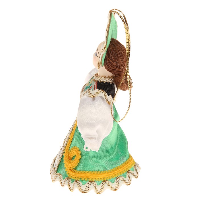 Сувенирная кукла подвесная "Марья-краса" 11 см, МИКС