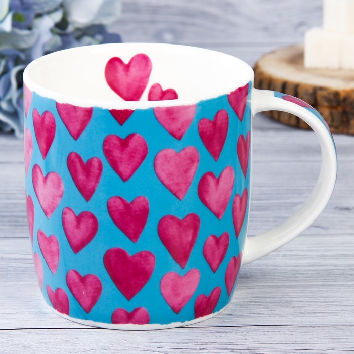 Набор "Я тебя люблю" кружка 300 мл, рецепты 12 л.