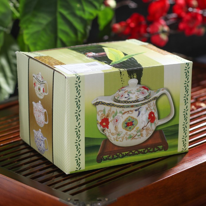 Чайник заварочный с металл ситом "Дракон" 200 мл, 15х9х9,5 см