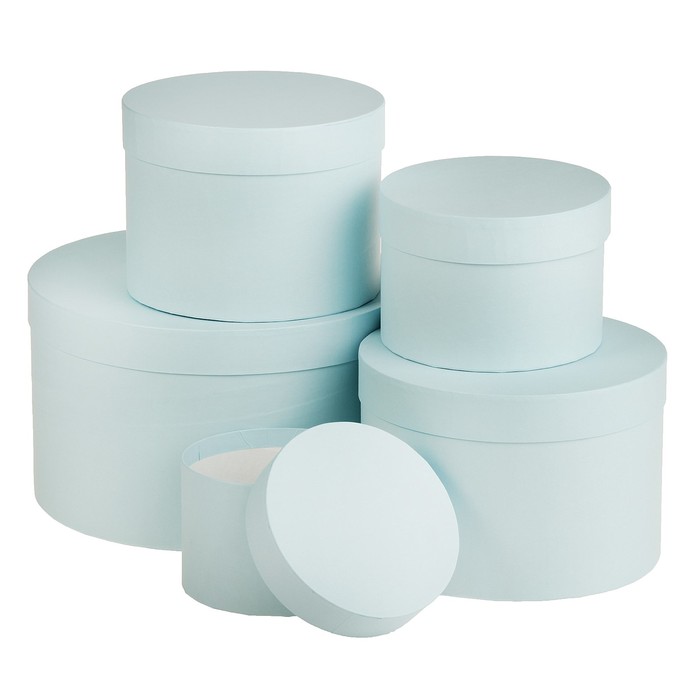 Набор коробок 5в1 "Селеста", 30 х 30 х 17 - 15 х 15 х 10 см