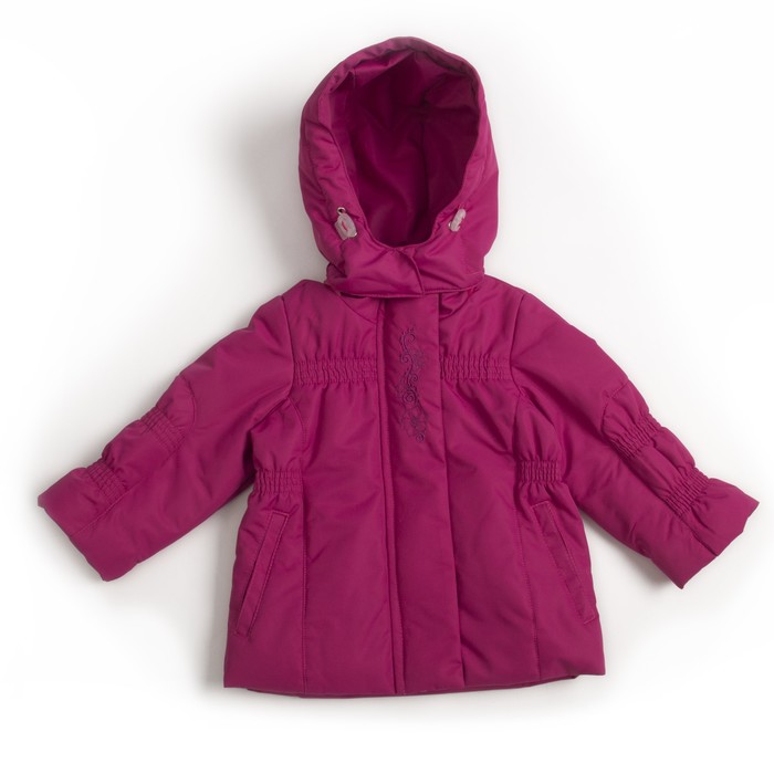 Куртка для девочки "Варенька", рост 92 (24) см, цвет малиновый