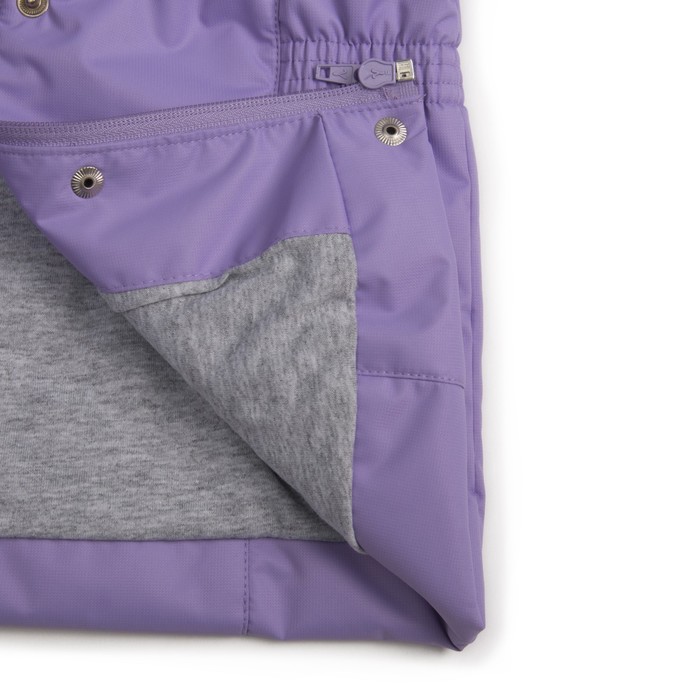 Куртка для девочки "Варенька", рост 80 (22) см, цвет сиреневый