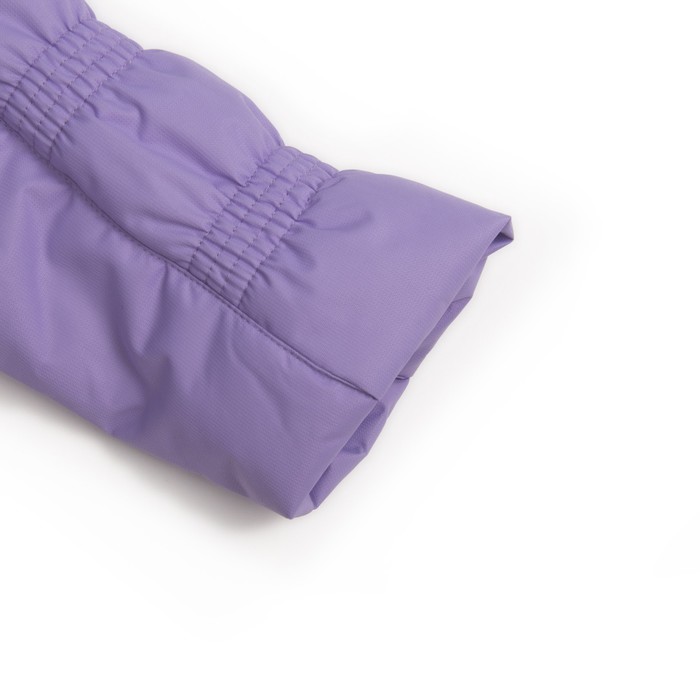 Куртка для девочки "Варенька", рост 80 (22) см, цвет сиреневый