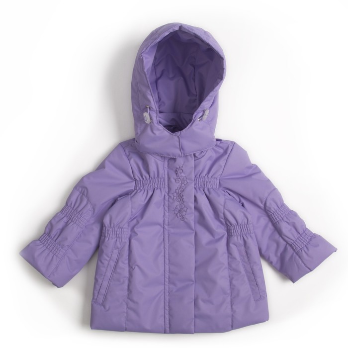 Куртка для девочки "Варенька", рост 98 (26) см, цвет сиреневый
