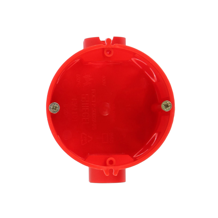 Коробка установочная HEGEL КУ1101-И, 68x42 мм, для сплошных стен