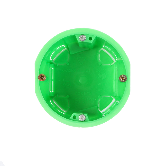 Коробка установочная HEGEL КУ1202-И, 68x45 мм, для полых стен