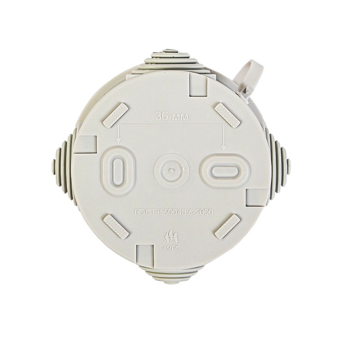 Коробка распределительная HEGEL КР2601-И, 65x40 мм, IP55, для открытой установки