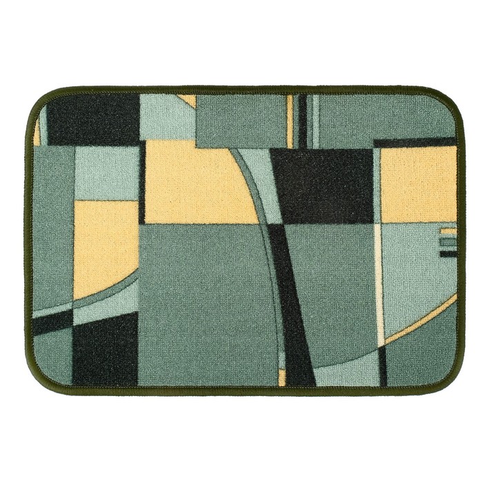 Коврик придверный Enkel, цвет зеленый