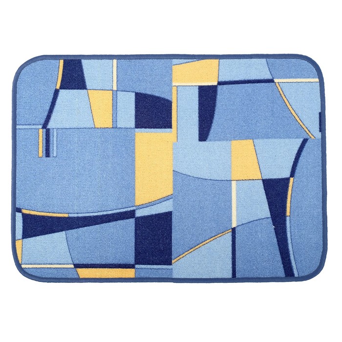 Коврик придверный Enkel, цвет синий