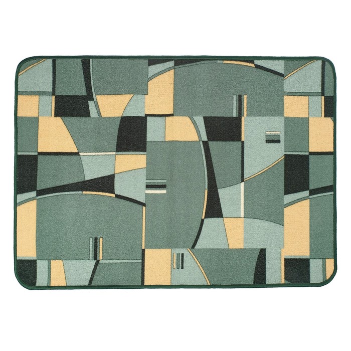 Коврик придверный Enkel, цвет зеленый