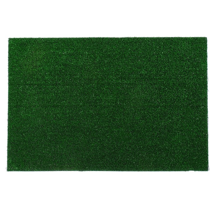Коврик придверный Natural, цвет зеленый