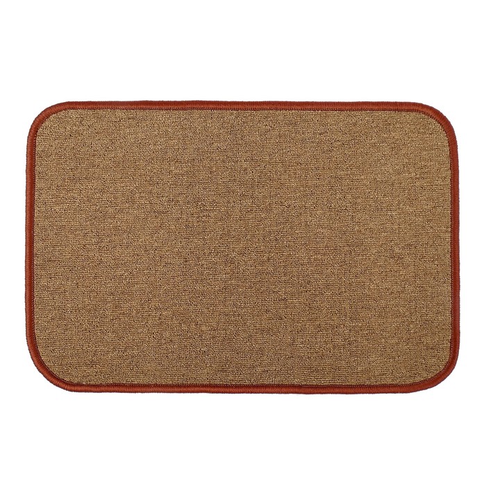 Коврик придверный Nappy, цвет коричневый
