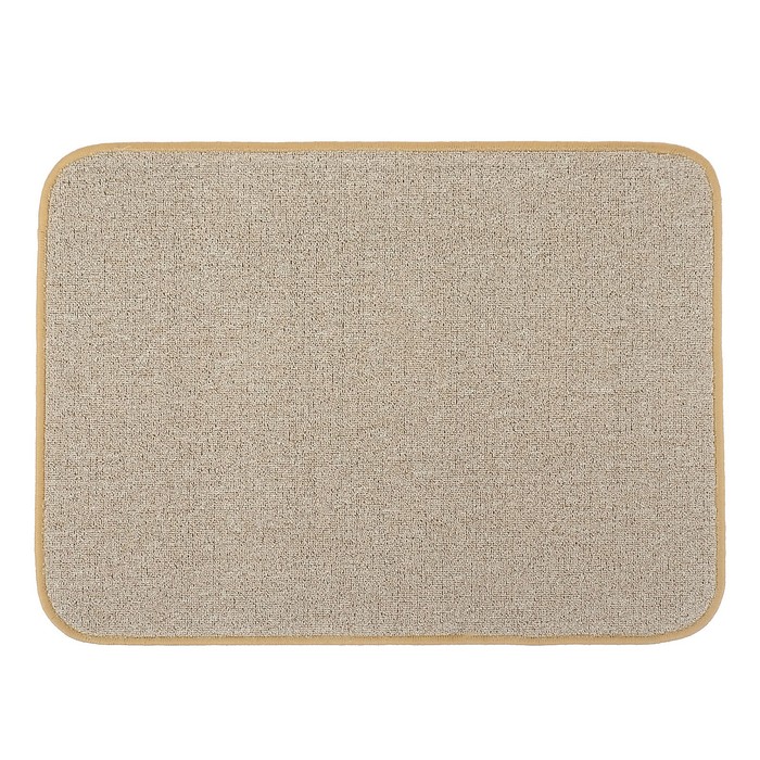 Коврик придверный Nappy, цвет бежевый