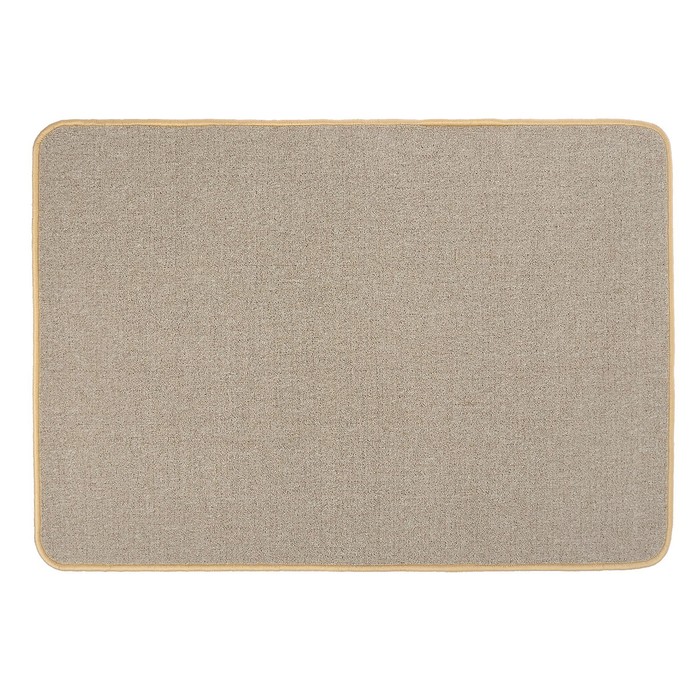 Коврик придверный Nappy, цвет бежевый