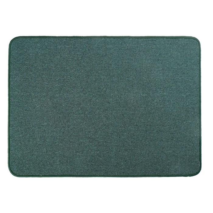 Коврик придверный Nappy, цвет зеленый