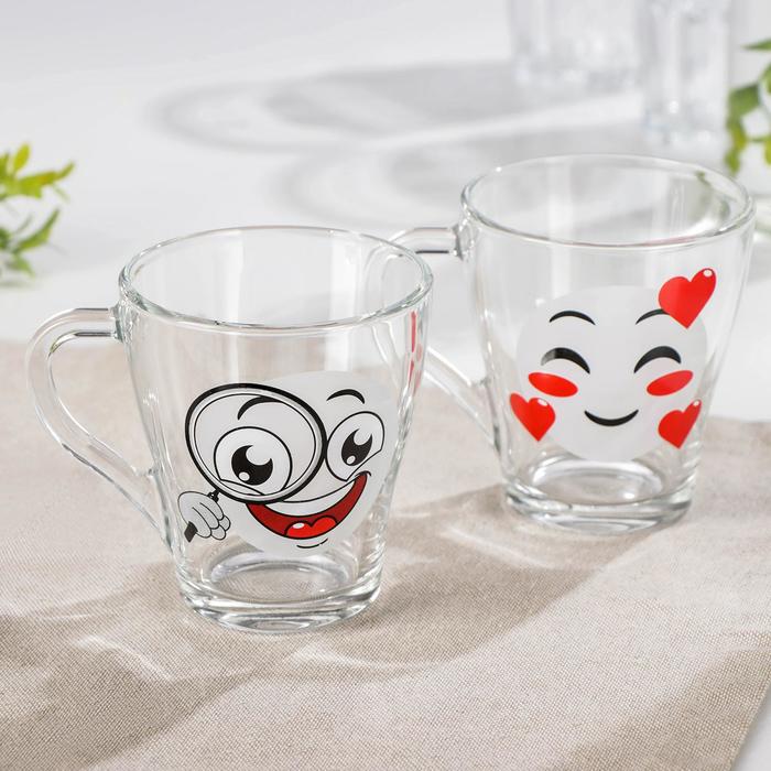 Кружка 250 мл "Смайлики"
