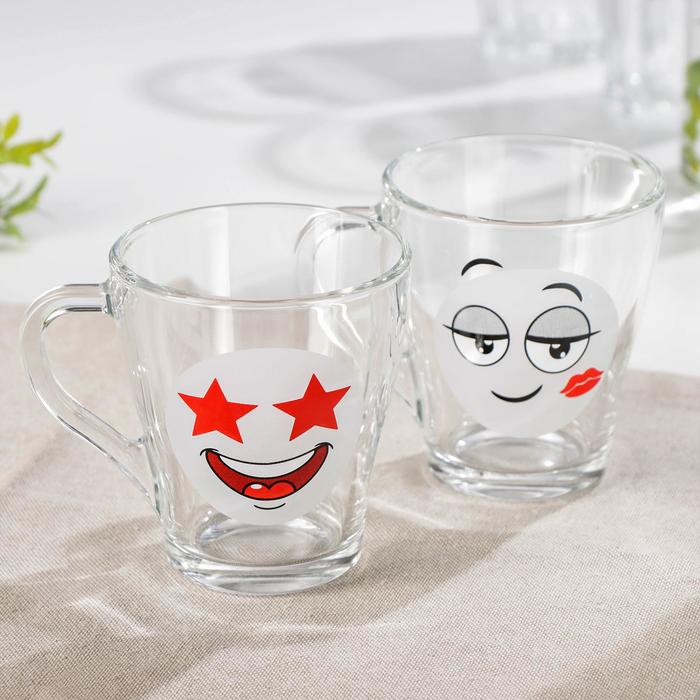 Кружка 250 мл "Смайлики"